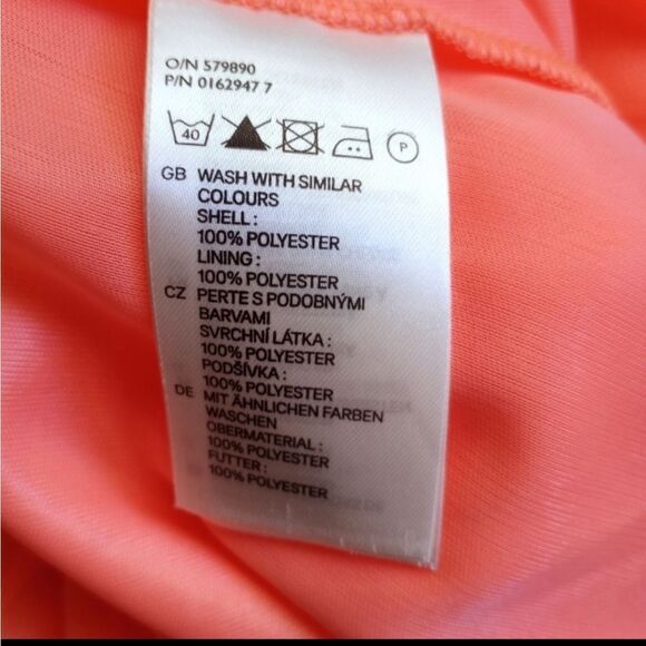 H&M PEACH DRESS SZ.4 EUC - Picture 6 of 6